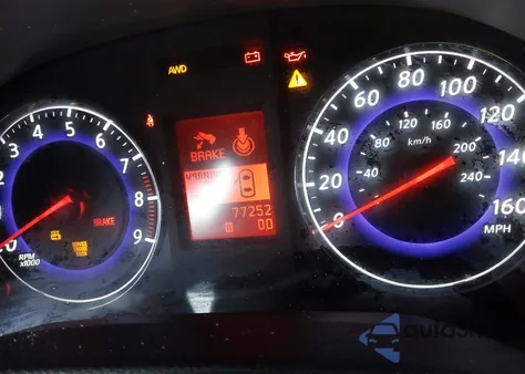 2009 Infiniti G37X z USA, uszkodzony, nr VIN JNKCV61F79M054081